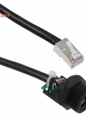 RCP-5SPFFP-SCM7B10 |原装全新CABLE MOD 8P8C JACK-PLUG 0.33'