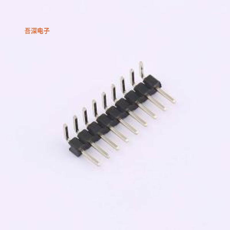 HX PZ2.0-1x9P WZ-AM |原装弯插,P=2mm排针