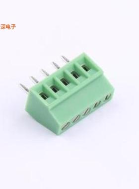 XY308-2.54-5P |螺钉式接线升降块式 PA66 铜镀锡