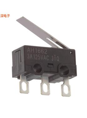 AH1662 |SPDTSWITCH SNAP ACTION SPDT 3A 125V