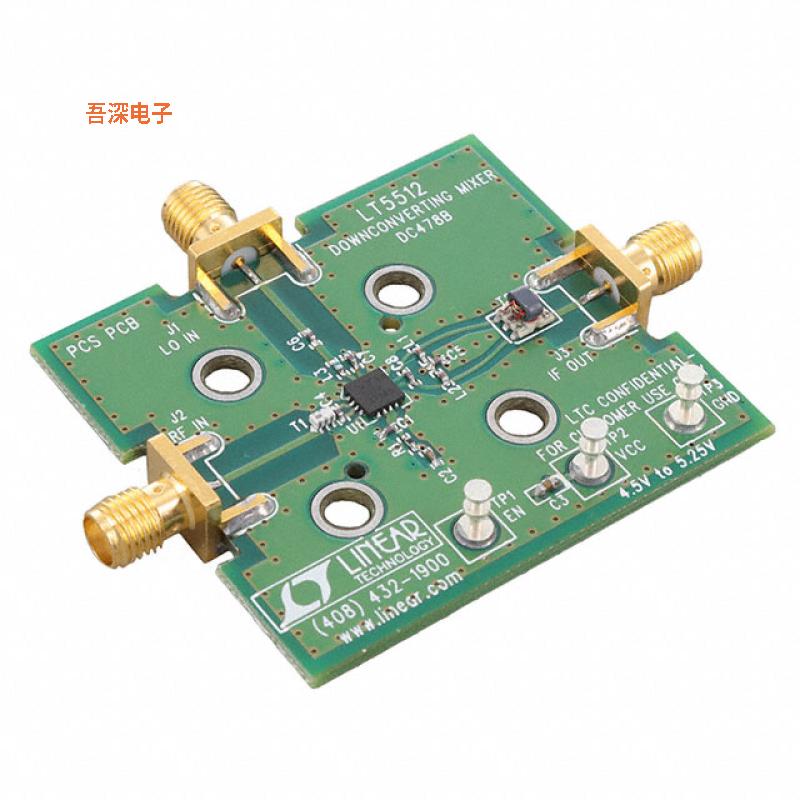 DC478B |混频器，降频LT5512EUF MIXER DEMO BOARD