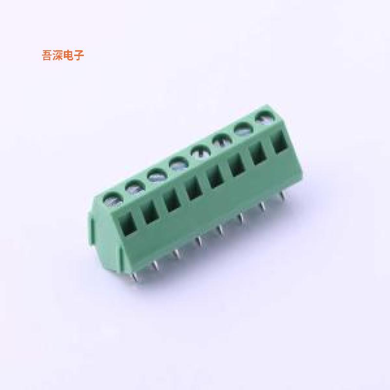 DB103-5.0-8P-GN-S |原装插件,P=5mm螺钉式接线