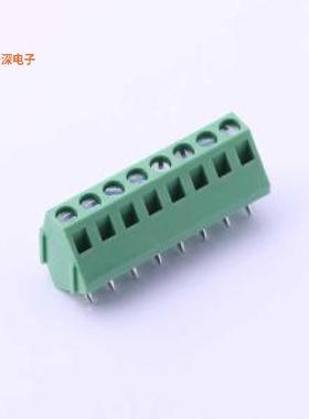 DB103-5.0-8P-GN-S |原装插件,P=5mm螺钉式接线