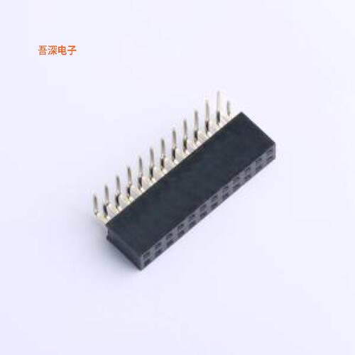 DW254W-22-24-85 |排母2.54排母2x12P 间距:2.54mm 弯插