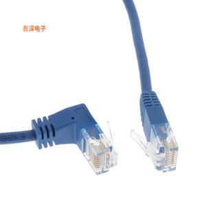 N204-015-BL-UP |原装全新UP-ANGLE CAT6 GIGABIT MOLDED UTP