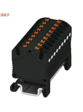 3002969 |中等TERM BLK 18POS BLACK