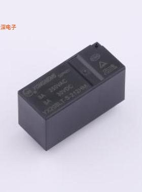 YX208LT-S-212HM |功率继电器电流8A,12VDC,2组常开，0.54W