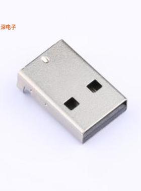 USB-ZL-108PWB |AM90度弯脚有柱LCP黑胶USB插件
