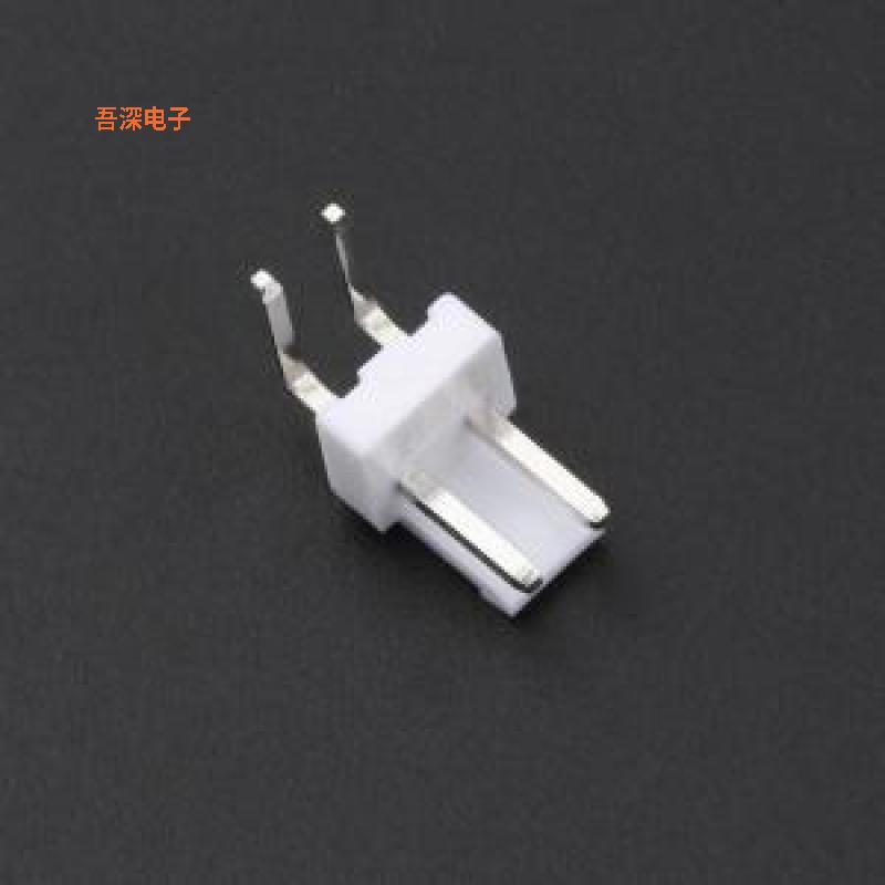 5TPBA020L |VH3.96-2P-90°卧插 直背线对板针座弯插,P=3.96mm