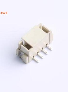 YTC-A2501LF-04A|公母：公型插针线对板针座SMD,P=2.5m