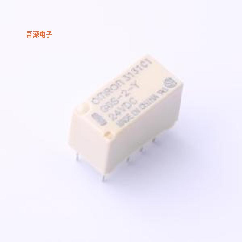G6S-2-Y DC24 |原装DIP,7.3x14.8mmRELAY TELECOM DPDT 2A 24V