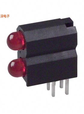 5530211300F |红色（x 2） CBI 3MM BI-LVL RED RA