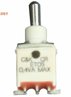 ET05MD1SAPE |表面贴装，直角SWITCH TOGGLE SPDT 0.4VA 20V