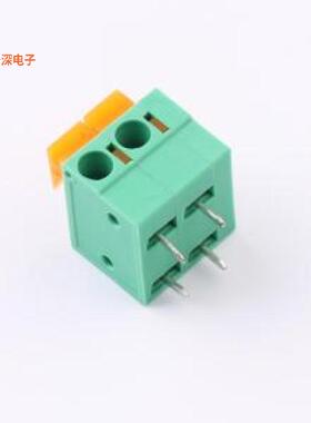 MX142R-5.08-02P-GN01-Cu-A |原装弯插,P=5.08mm弹簧式接线