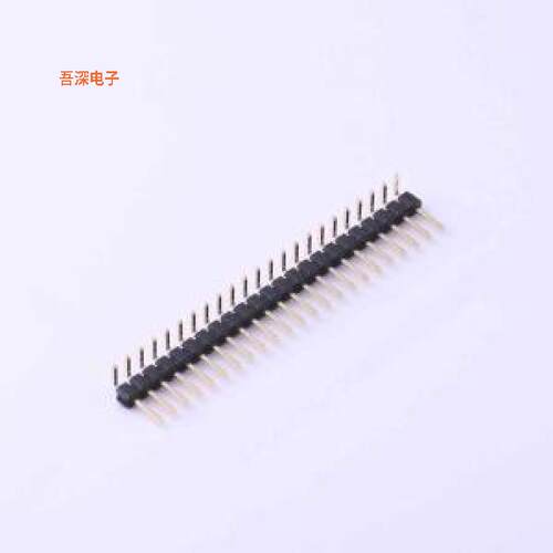 X6511WR-23H-C60D30R2 |高镀金 抗氧化排针弯插,P=2.54mm