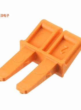 3034442 |按片JUMPER TERM BLK 2POS FLAT PIN