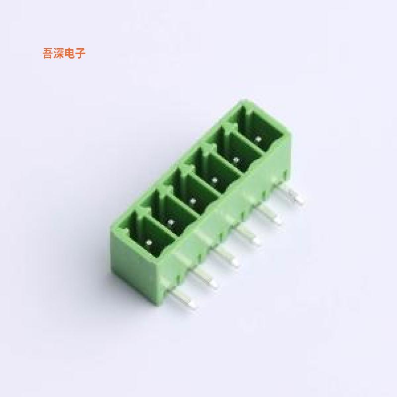 XD15EDGRC-3.5-6P-V |原装弯插,P=3.5mm插拔式接线