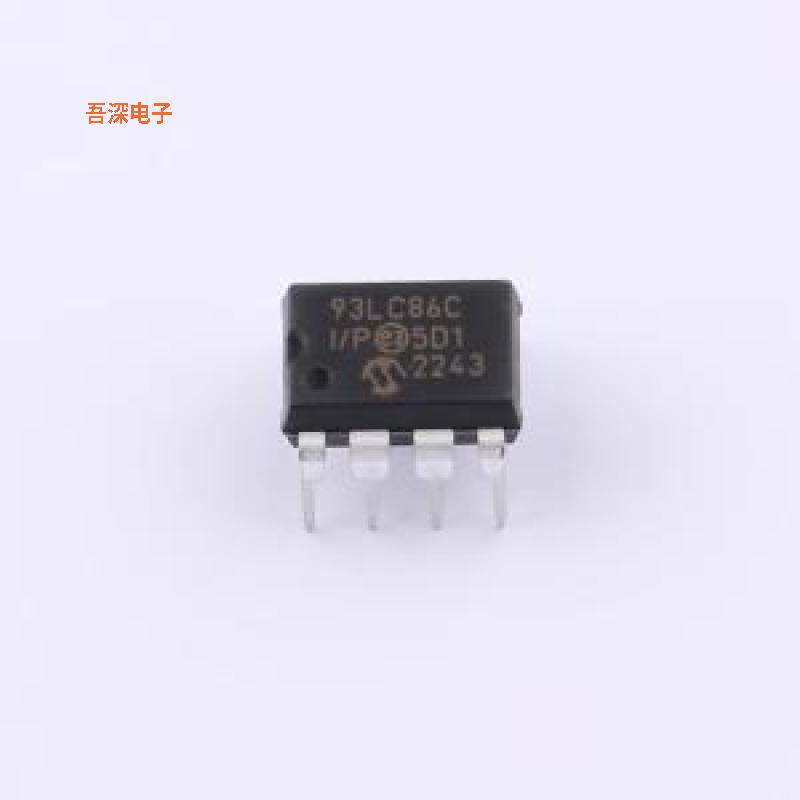 93LC86C-I/P |原装PDIP-8IC EEPROM 16KBIT MICROWIRE 8DIP