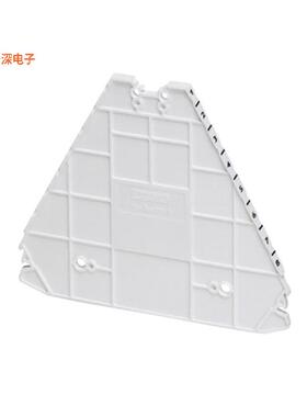 3270155 |端板CONN TERM BLK END PLATE WHITE