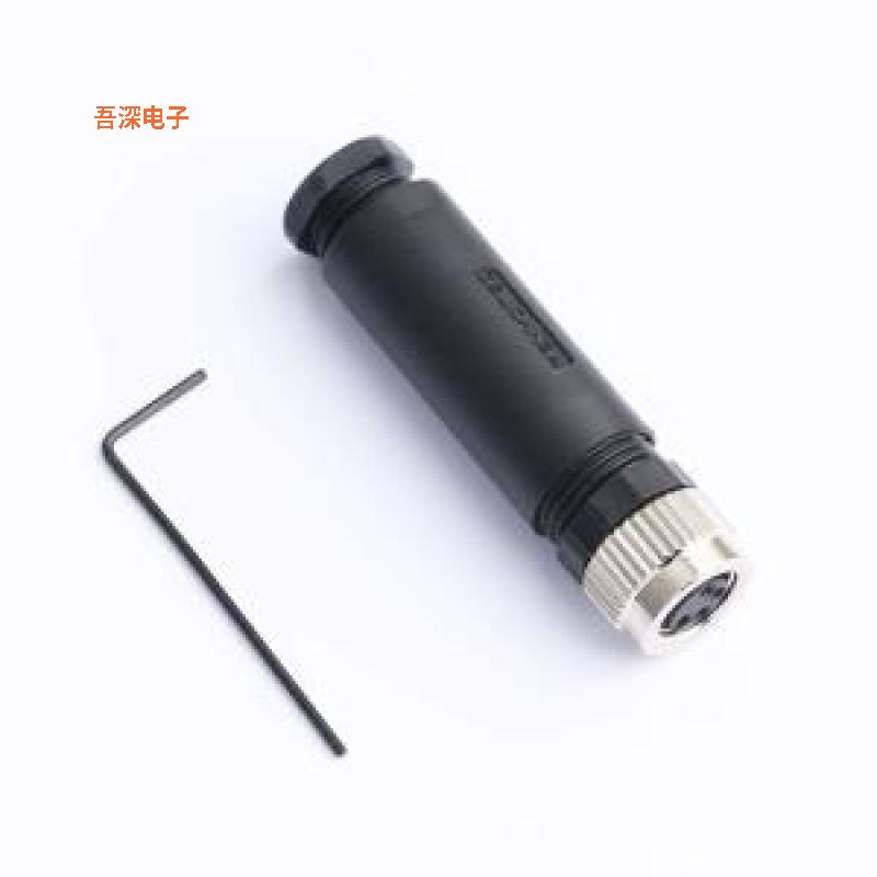 RHT-634-3369-4P |圆形(线缆)公头后锁 A扣位 插PCB板