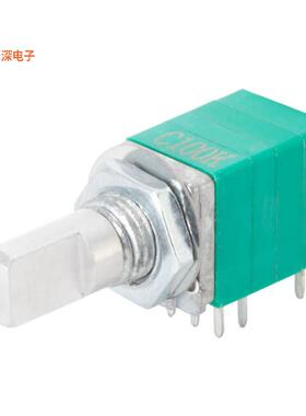 PTN09S2-H100115DC |100kROTARY POT, 9.5MM, SWITCH, 100K