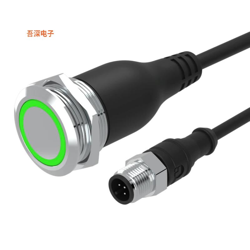 82-665A.1134 |前面板安装PUSHBUTTON, ILLUMINATED PUSHBUTT