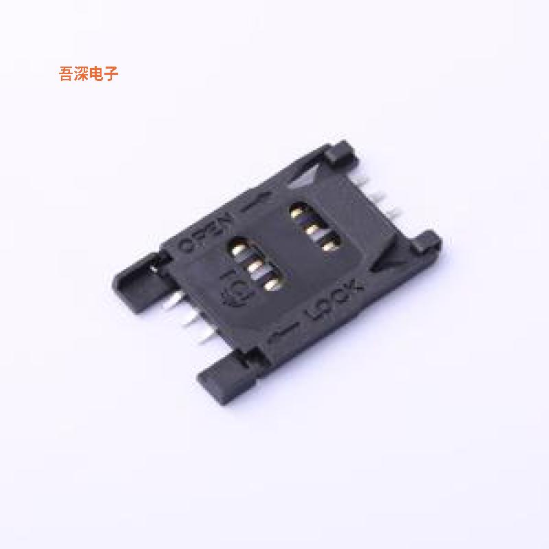 7111S2015X02LF |原装SMDCONN SIM CARD R/A SMD