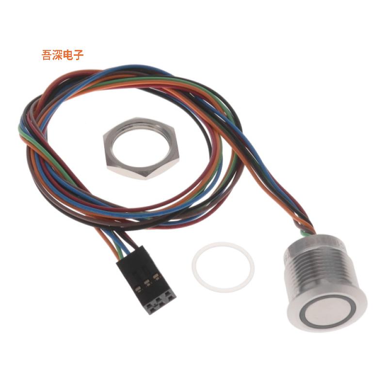 AVC16LS16FE0DT5B04 |前面板安装SWITCH PUSHBUTTON SPST 1A