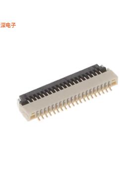 F31E-1A7H1-21020 |原装全新CONN FFC BOTTOM 20POS 0.5MM R/A