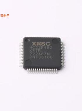 HC32F452KETB-LQFP64|原装LQFP-64(10x10)单片机(MCU/MPU/SOC