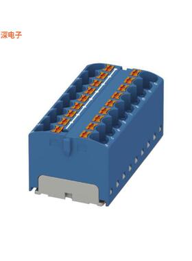 3273836 |中等TERM BLK 18POS BLUE