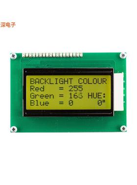 MD41605A6W-FPTLRGB |64.0DISPLAY, 4x16 COB LCD,  Black on