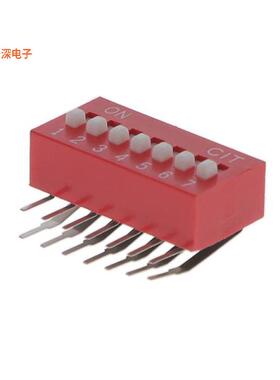KR07E |SPSTSWITCH SLIDE DIP SPST 0.025A 24V