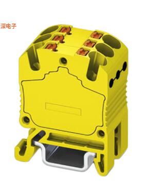 3002955 |中等TERM BLK 6POS YELLOW