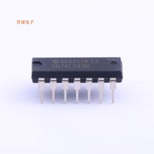 SN74LS93N |SN74LS93 4 位二进制计数计数/分DIP-14