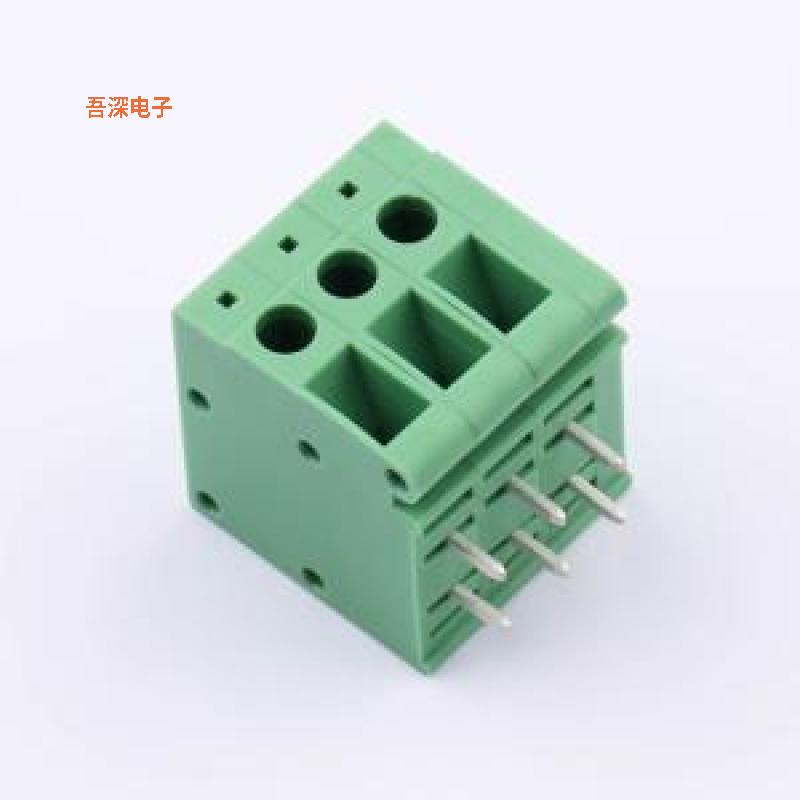 DB105R-5.0-3P-GN-S |原装弯插,P=5mm螺钉式接线