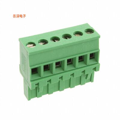 284046-6 |插头，母插口TERM BLOCK PLUG 6POS 5MM