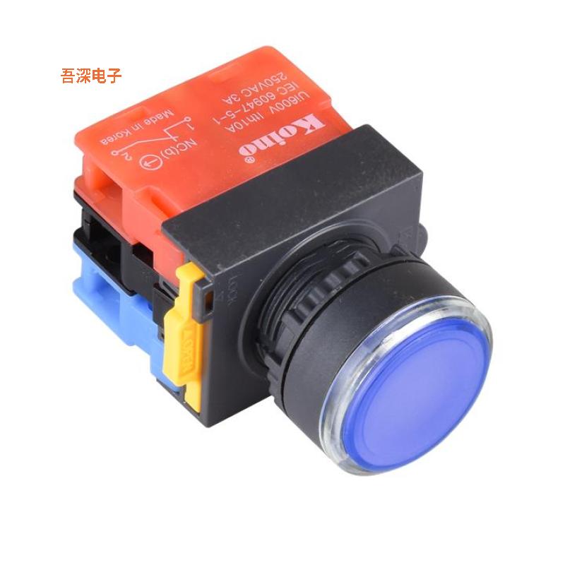 NS22-BA-L1CB1A1B |前面板安装22mm PUSH BUTTON