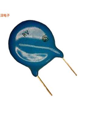 RV391K07T |250 VVARISTOR 390V 1.2KA DISC 7MM