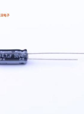 50PK4R7MEFC5*11 |原装插件,D5xL11mm直插铝电解