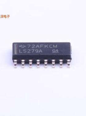 SN74LS279ADR |SN74LS279A 四路 /S-/R 锁存器锁存器SOIC-16