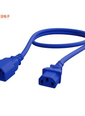 AC-02208-BU |原装全新EXTEN PWR CORD C14/C13 18AWG 8'