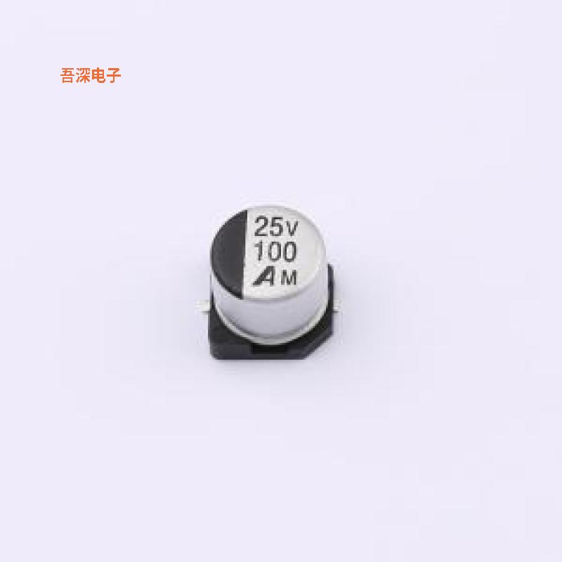 GVM1E107M0606CN |贴片型铝电解2000Hrs,-55~+105℃,0.26Ω