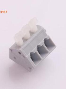 256-403|原装插件,P=5.08mmPCB TERMINAL BLOCK; PUSH-BUTTON