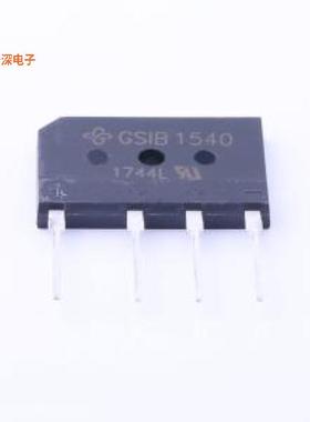 GSIB1540-E3/45 |原装GSIB-5SBRIDGE RECT 1P 400V 3.5A GSIB-5S
