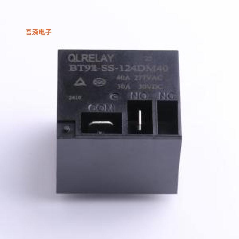 BT91-SS-124DM40 |功率继电器40A常开型、小体积、大功率继电器