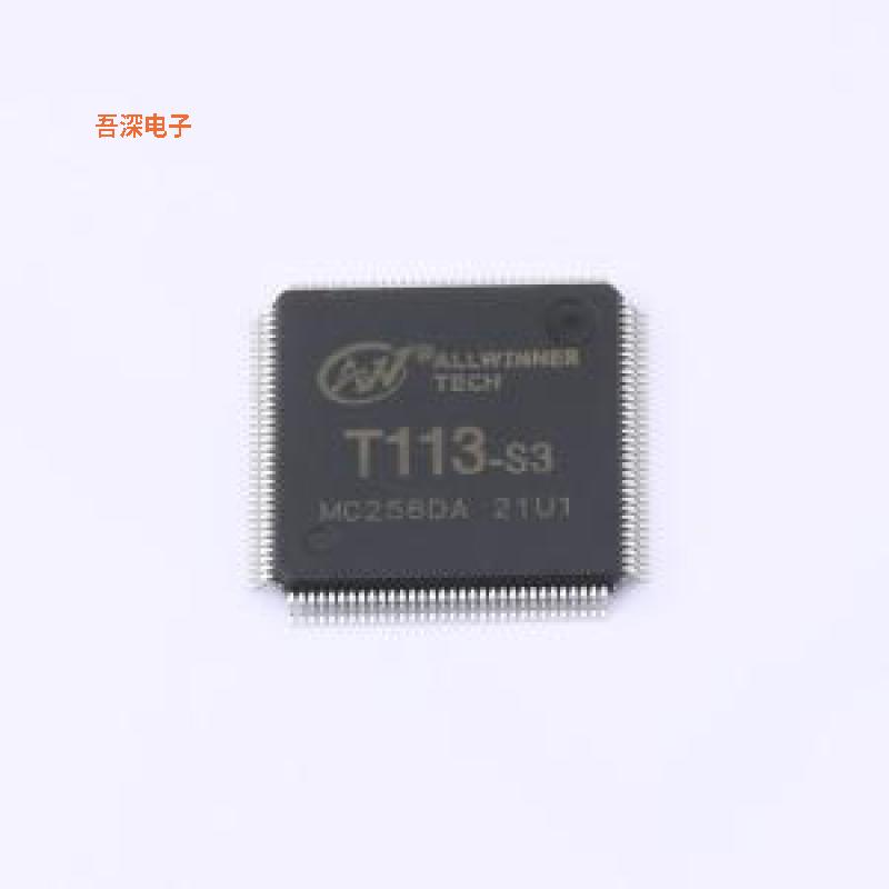 T113-S3 |原装ELQFP-128单片机(MCU/MPU/SOC)