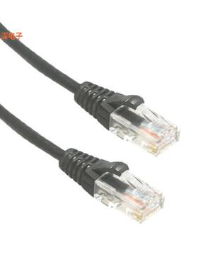 MP-64RJ4528GK-010 |原装全新UTP SLIM CAT6 28AWG BLACK 10FT