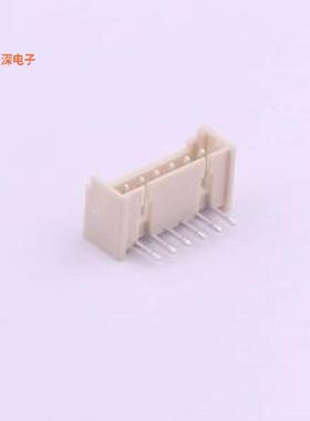 M1250R-06P |原装弯插,P=1.25mm线对板针座