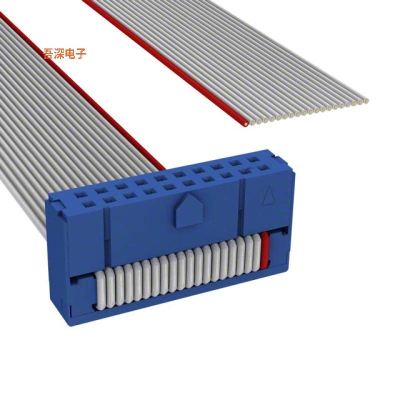 C1DXS-2036G |插口至线缆IDC CABLE - CKR20S/AE20G/X